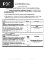 Ato 009 Homologacao Das Inscricoes e Divulga Locais de Prova PDF 66upload