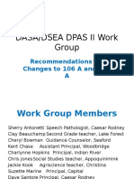 DSEA Teacher Evaluation Work Group Recommendations