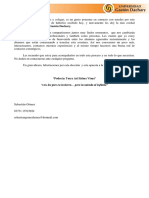 Carta de Bienvenida 2016 PDF