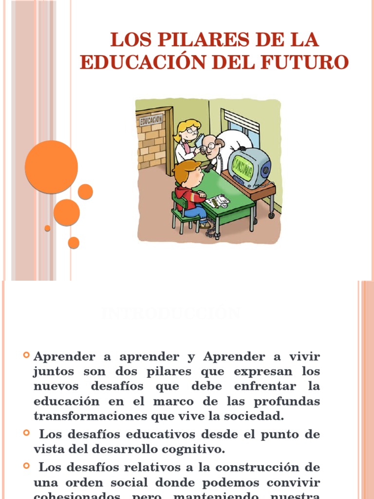 Los Pilares de La Educación Del Futuro Conocimiento