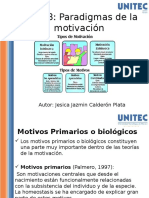 Tema 3 Paradigmas de La Motivación