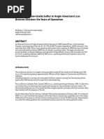 Leaching Low Grade Sulphide Anglo American