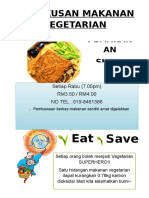 Poster Vegetarian Malay 