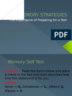 Memory Strategies