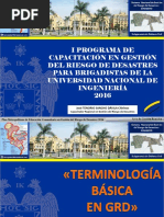 Terminología Básica Emergencias