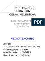 Micro Teaching Hamka Malagapi Gerak Melingkar