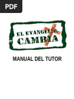 El Evangelio Cambia - Manual Tutor