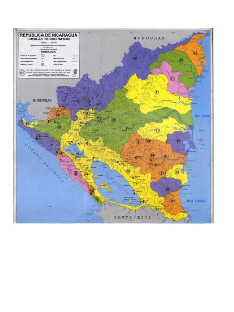 Hidrografia de Nicaragua | PDF