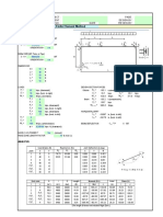 Portal Frame Analysis Using Finite Element Method: Input Data & Summary