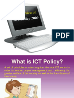 ICT Policy2009 Bangladesh