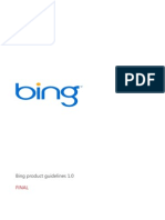 Bing Product Guidelines NP