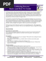 The Lobbying Process