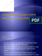 Sistem Bumi-Peranan Tenaga Suria Dalam Proses Fizikal