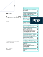 Simatic Programming With STEP 7