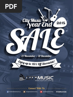 City Music Sale 2015