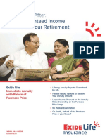 Exide Immediate Annuity