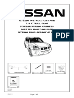 X-Trail T31 Towbar Harness