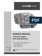 MPE 850 Marine Service Manual