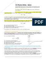 Space - Syllabus Notes - Daniel Wilson PDF