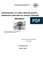 59605802 Măsurarea Direcţiei Şi Vitezei Văntului Doc Modificat