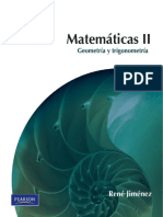 Matemáticas II Geometría y Trigonometría 2ed - René Jiménez