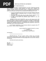 Jose Tanyao Spa Pp V D Tanyao Power Of Attorney Lawyer