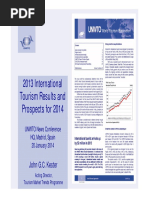 Barómetro Turismo OMT