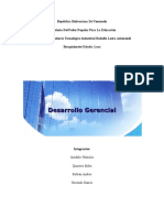 Desarrollo Gerencial