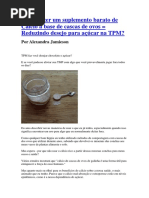 Como Fazer Um Suplemento Barato de Cálcio à Base de Cascas de Ovos