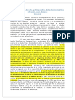 La Obediencia Al Derecho y El Imperativo de La Disidencia