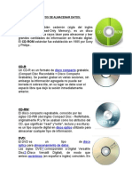 Dispositivos de Almacenar Datos