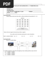 Avaliação de Vargem Grande 4º Ano