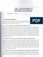 Basic Concepts and Principles of Neuropsychological Assessment-Jonathan J. Evans PDF