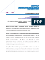 ¿Ser Un Profesor de Violín Paciente o Estricto, Un Punto de Vista de La Neurosicoeducación.-daniel.sandi