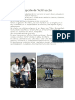 Reporte de Teotihuacán