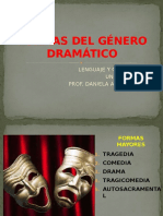 Formas Del Género Dramático