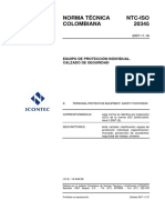 NTC-ISO20345 Botas de Seguridad Gral PDF