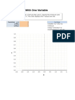 Plot Functions With One Variable: Function: y X-Min: X-Max