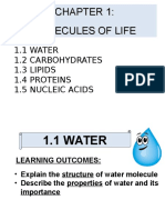 1.1 Water - Student