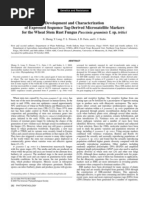 Download PHYTO Est Markers for Wheat Stem Rust by saurav SN31680331 doc pdf