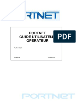 Guide Opreateur PORTNET