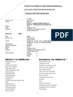 Nota Geografi Tingkatan Empat