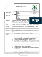 Sop Identifikasi Pasien