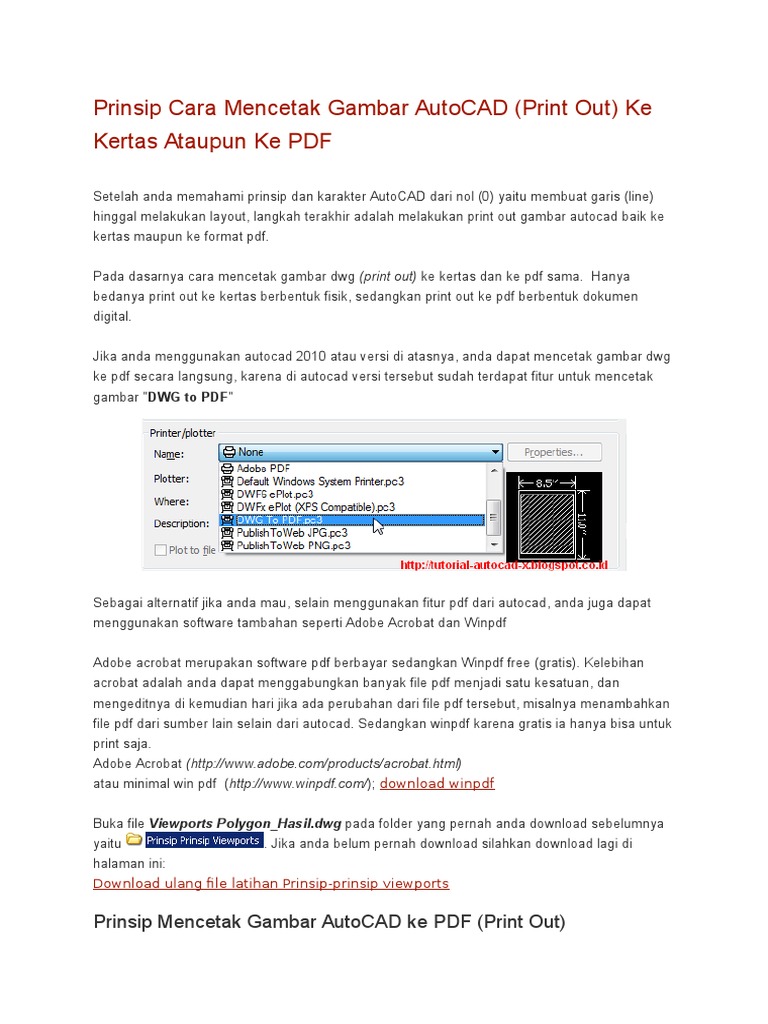 Auto Cad Pdf