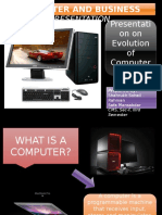 Presentation: Computer and Business