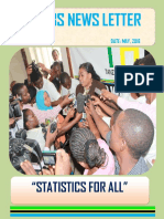Nbs News Letter: "Statistics For All"