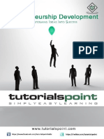 Entrepreneurship Development Tutorial PDF