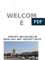 Airports and Airlines in Nepalpast