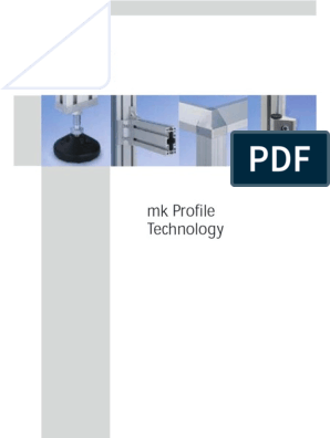 MK Profile Technology, PDF, Modularity