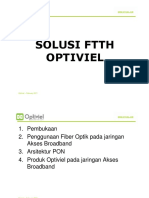 Presentasi Solusi FTTH Optiviel Cable